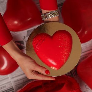 Szív-red velvet (Páros desszert)